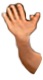Braccio che saluta