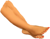Gambe della donna